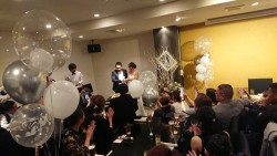 嫁さんの友達の結婚パーティー！