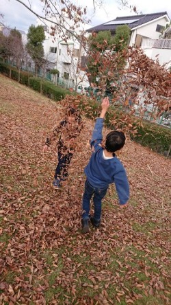 子供は風の子！