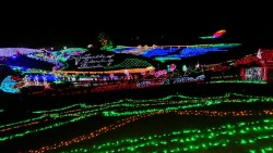 香川まんのう公園のイルミネーション