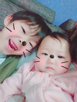赤ちゃんかわいいね～！