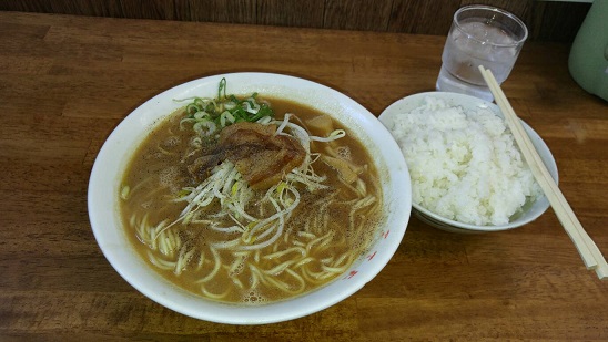 『王王軒』のラーメン