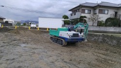 床掘り作業