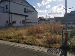 石井町T様邸　現場草刈