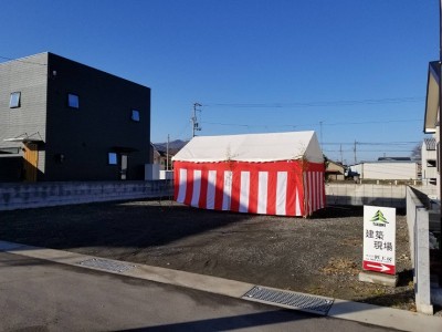 地鎮祭を執り行いました