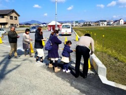 北島町N様邸新築工事　地鎮祭