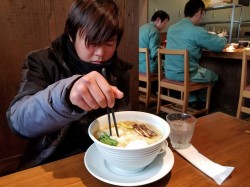 本日のラーメンは川内町にある『鶏塩ラーメン』