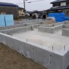 もみの木の家　土台敷き