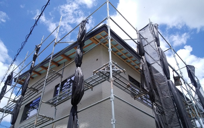 足場の高所作業