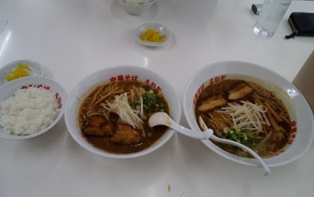 昼ごはんのラーメン