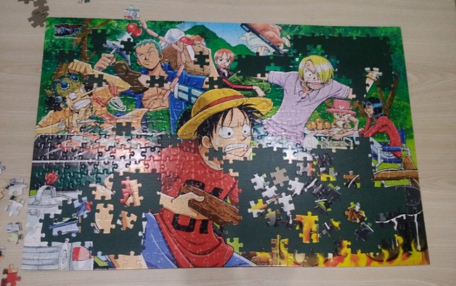 ONE PIECEジグソーパズル！