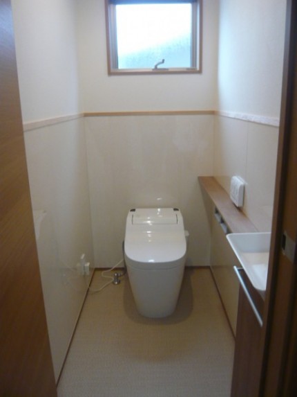 徳島市内K様邸新築トイレ