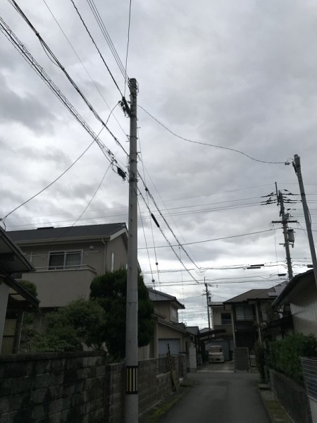 今日の空