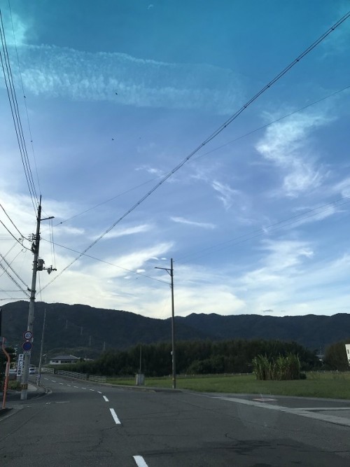 今日の空模様