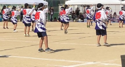 小学校最後の運動会