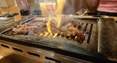 試合後の焼肉は別格 試合後の焼肉は別格