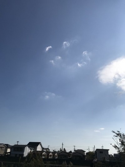 今日の空模様