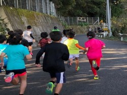 勝浦町のさかもと坂道マラソン