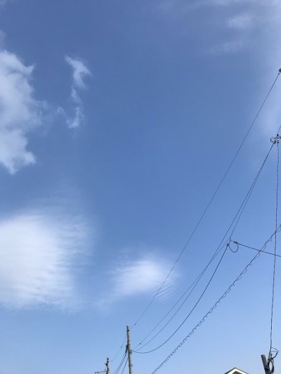 今日の空模様